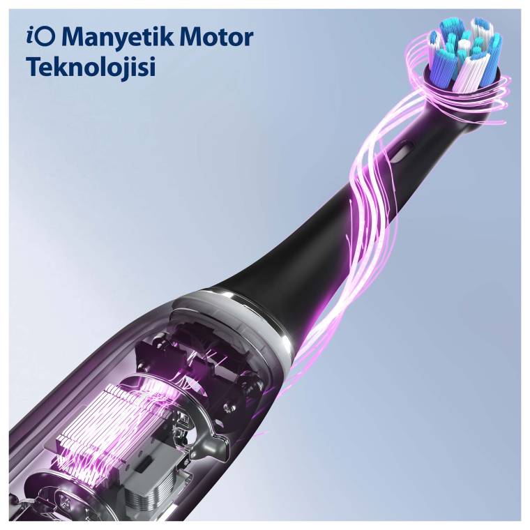Oral-B iO 4 Şarjlı Diş Fırçası - Eflatun - 6
