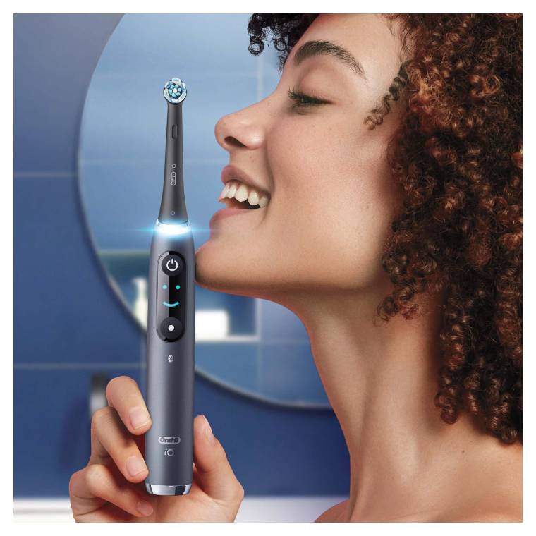 Oral-B iO 9 Şarjlı Diş Fırçası - Siyah - 6