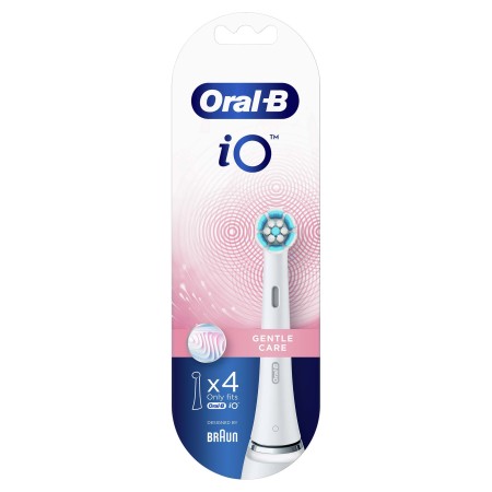Oral-B iO Gentle Care Beyaz Diş Fırçası Yedek Başlığı 4 Adet - Thumbnail