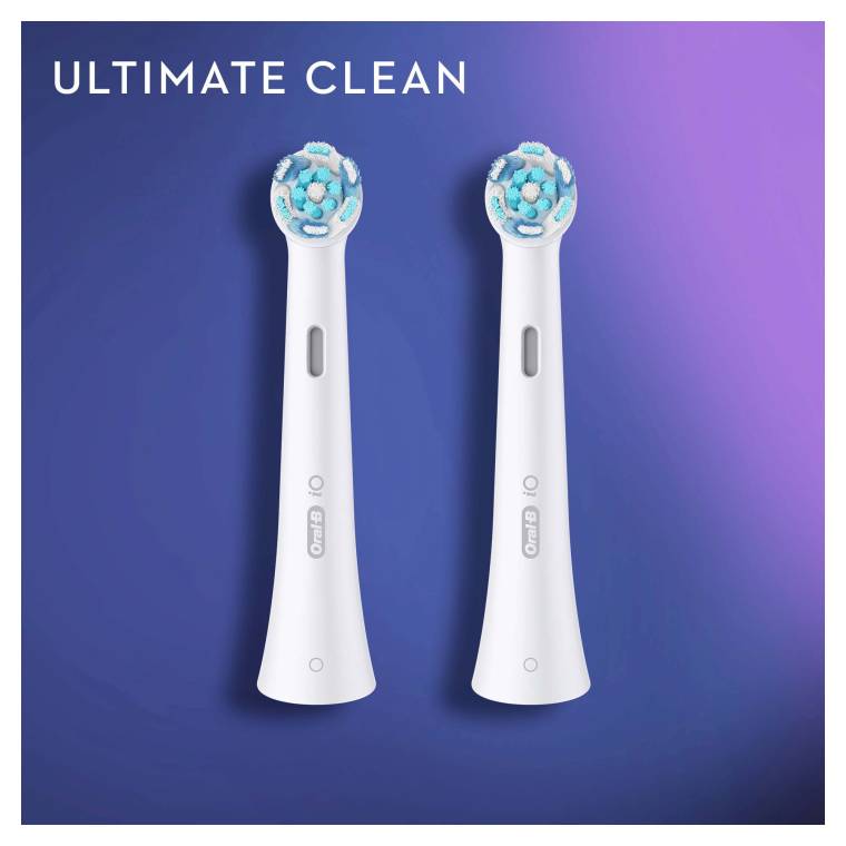 Oral-B iO Ultimate Clean Beyaz Diş Fırçası Yedek Başlığı 2 Adet - 5