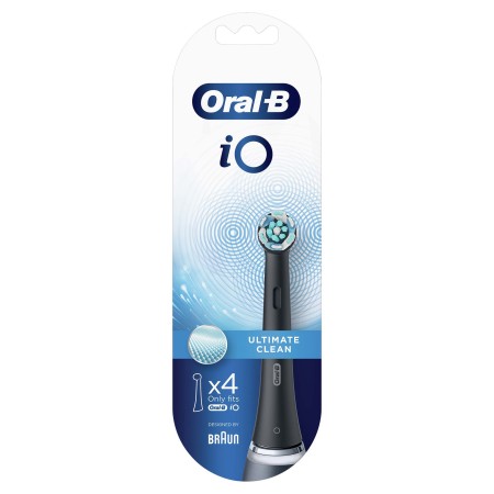 Oral-B iO Ultimate Clean Siyah Diş Fırçası Yedek Başlığı 4 Adet - Thumbnail