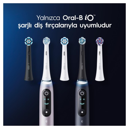 Oral-B iO Ultimate Clean Siyah Diş Fırçası Yedek Başlığı 6 Adet - Thumbnail