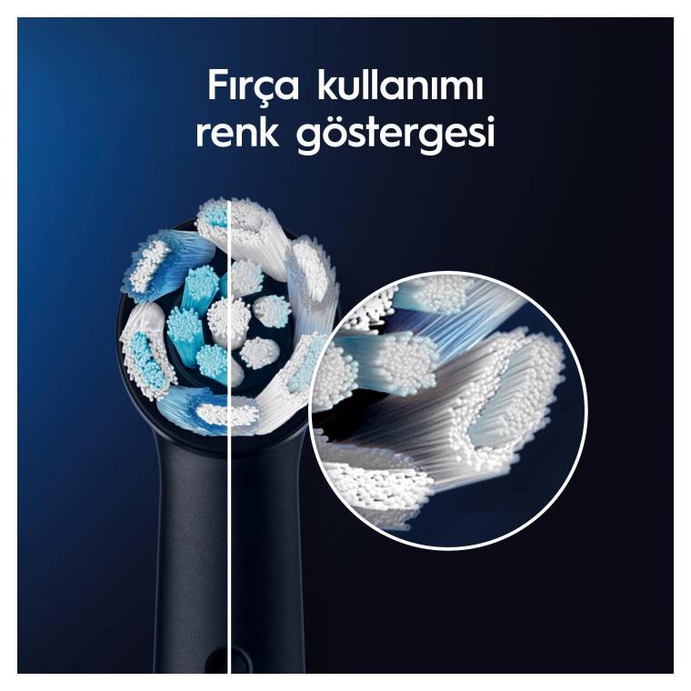 Oral-B iO Ultimate Clean Siyah Diş Fırçası Yedek Başlığı 6 Adet - 6