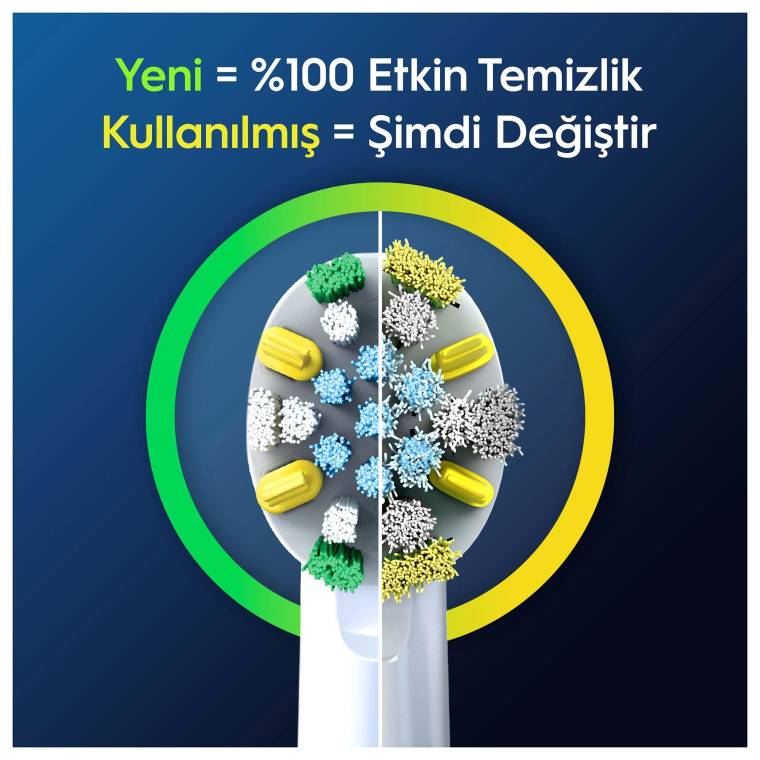Oral-B Pro Floss Action X-Filament Şarjlı Diş Fırçası Yedek Başlığı 2 Adet - 5