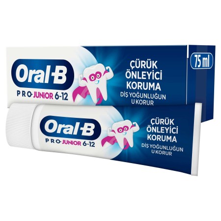Oral-B - Oral-B Pro Junior Çürük Önleyici Koruma Diş Macunu 75 ml