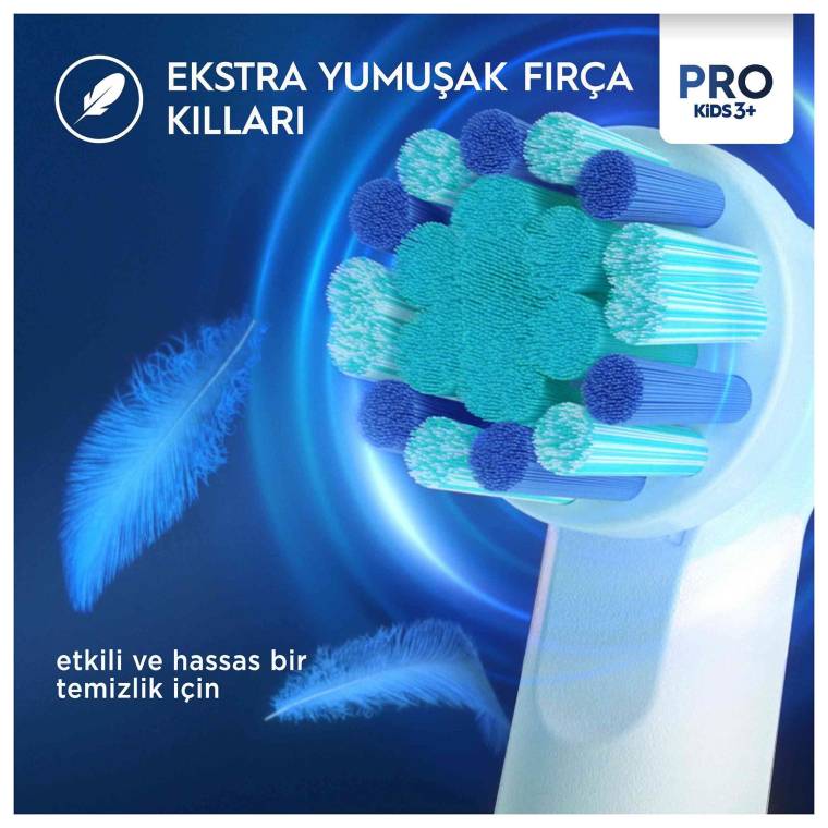 Oral-B Pro Kids Spiderman Şarjlı Diş Fırçası Yedek Başlığı 2 Adet - 5