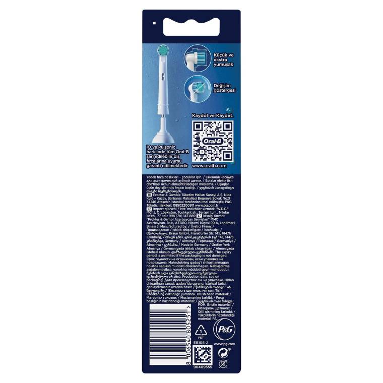 Oral-B Pro Kids Spiderman Şarjlı Diş Fırçası Yedek Başlığı 2 Adet - 8