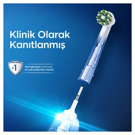 Oral-B Cross Action Clean Maximiser 6’lı Diş Fırçası Yedek Başlığı EB50 - Thumbnail