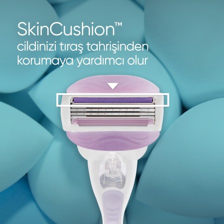Venus Comfort Glide Breeze Tıraş Makinesi + 2 Adet Yedek Başlık - Thumbnail