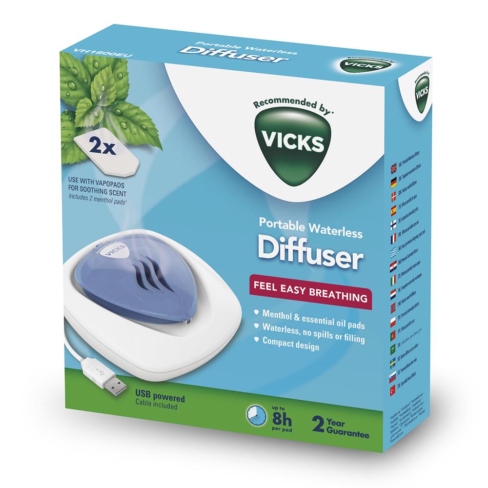 Vicks VH1800EU Taşınabilir Susuz Difüzör - Thumbnail